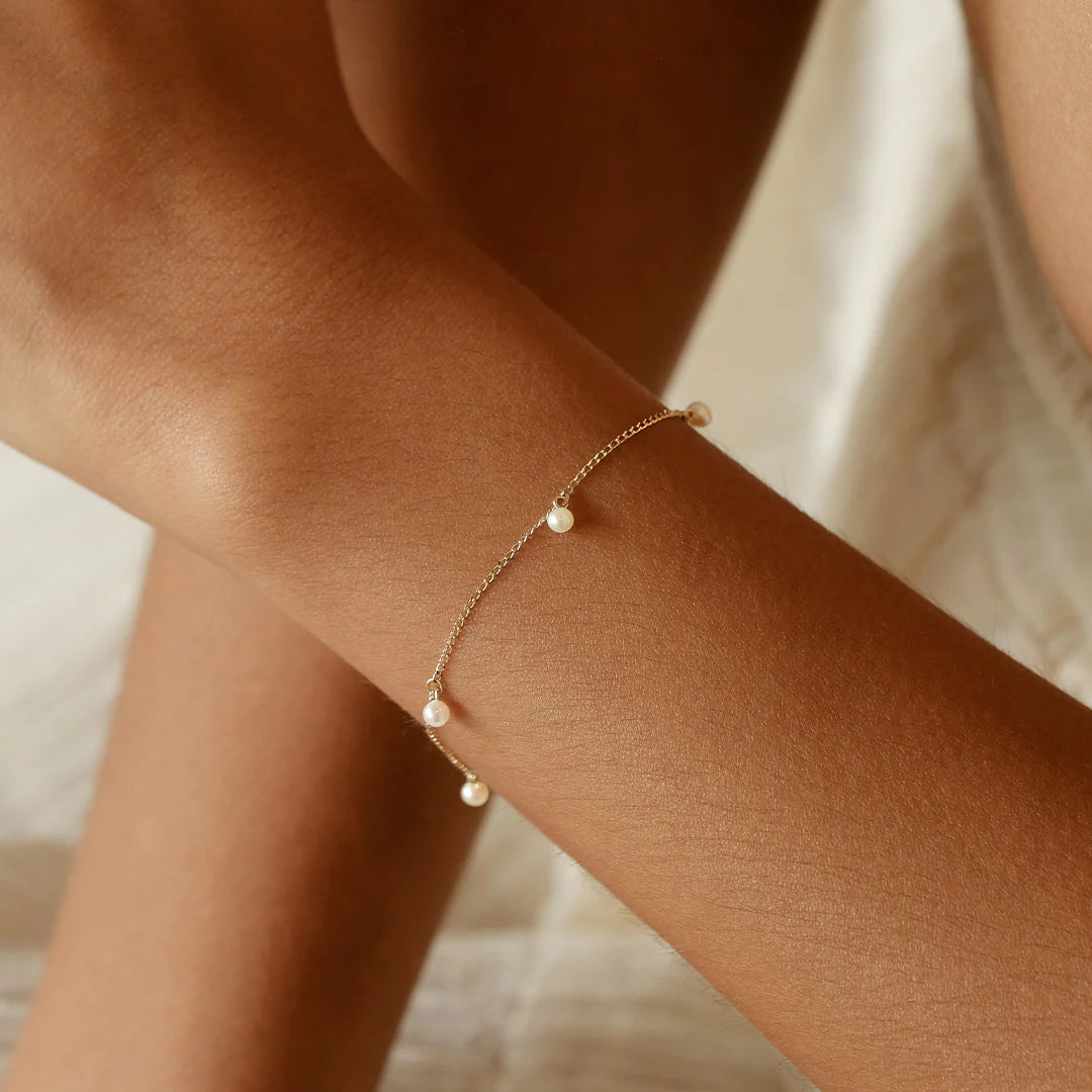 By Charlotte 14k Gold Peace Lover Bracelet