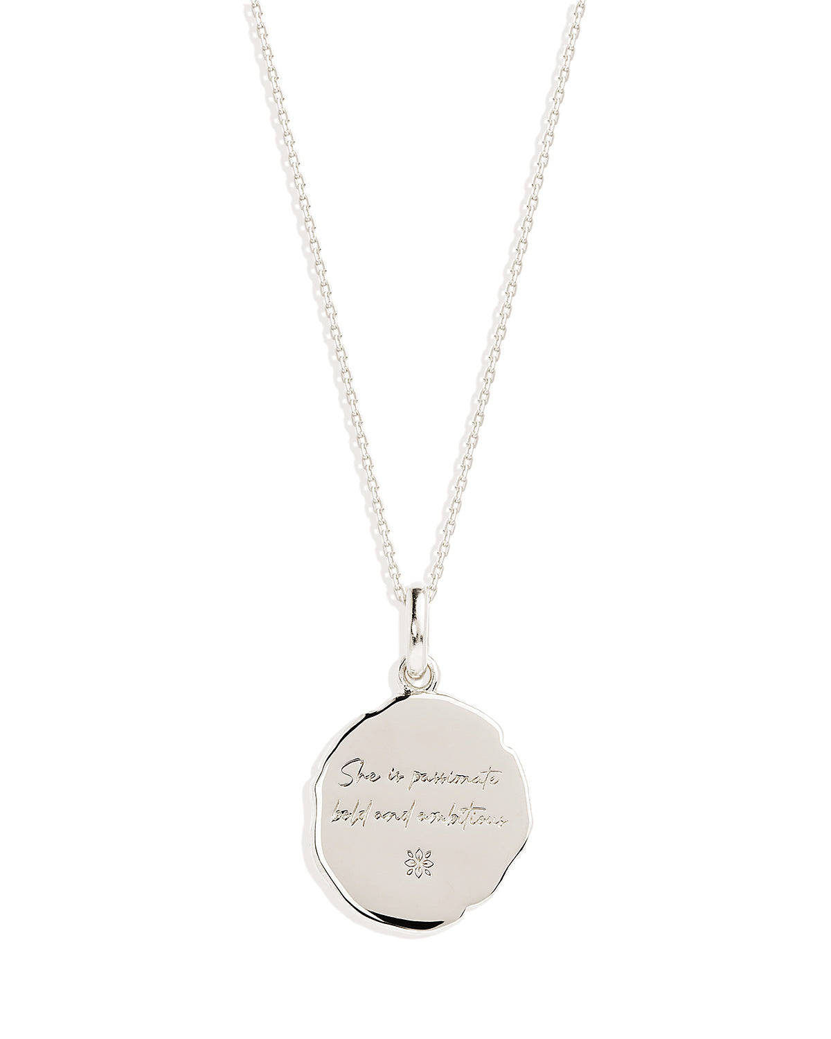 By Charlotte She Is Zodiac Necklace, Silver