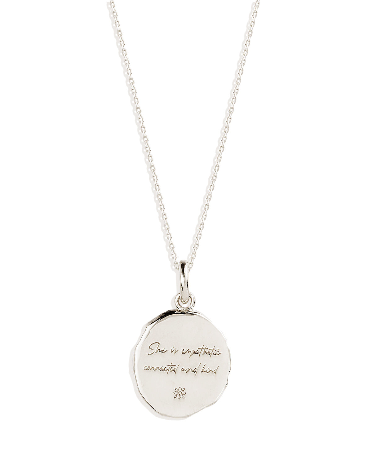 By Charlotte She Is Zodiac Necklace, Silver