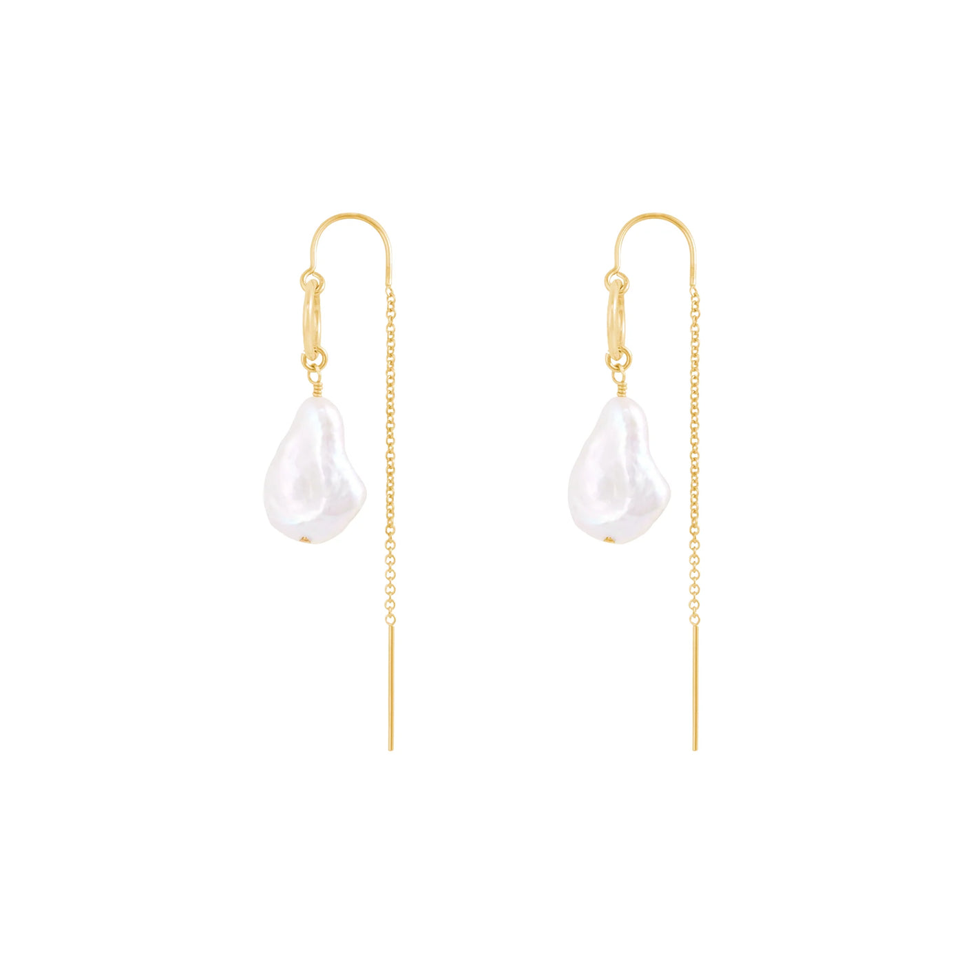 Alana Maria Dempsey Earrings, Gold