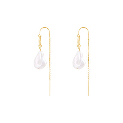 Alana Maria Dempsey Earrings, Gold