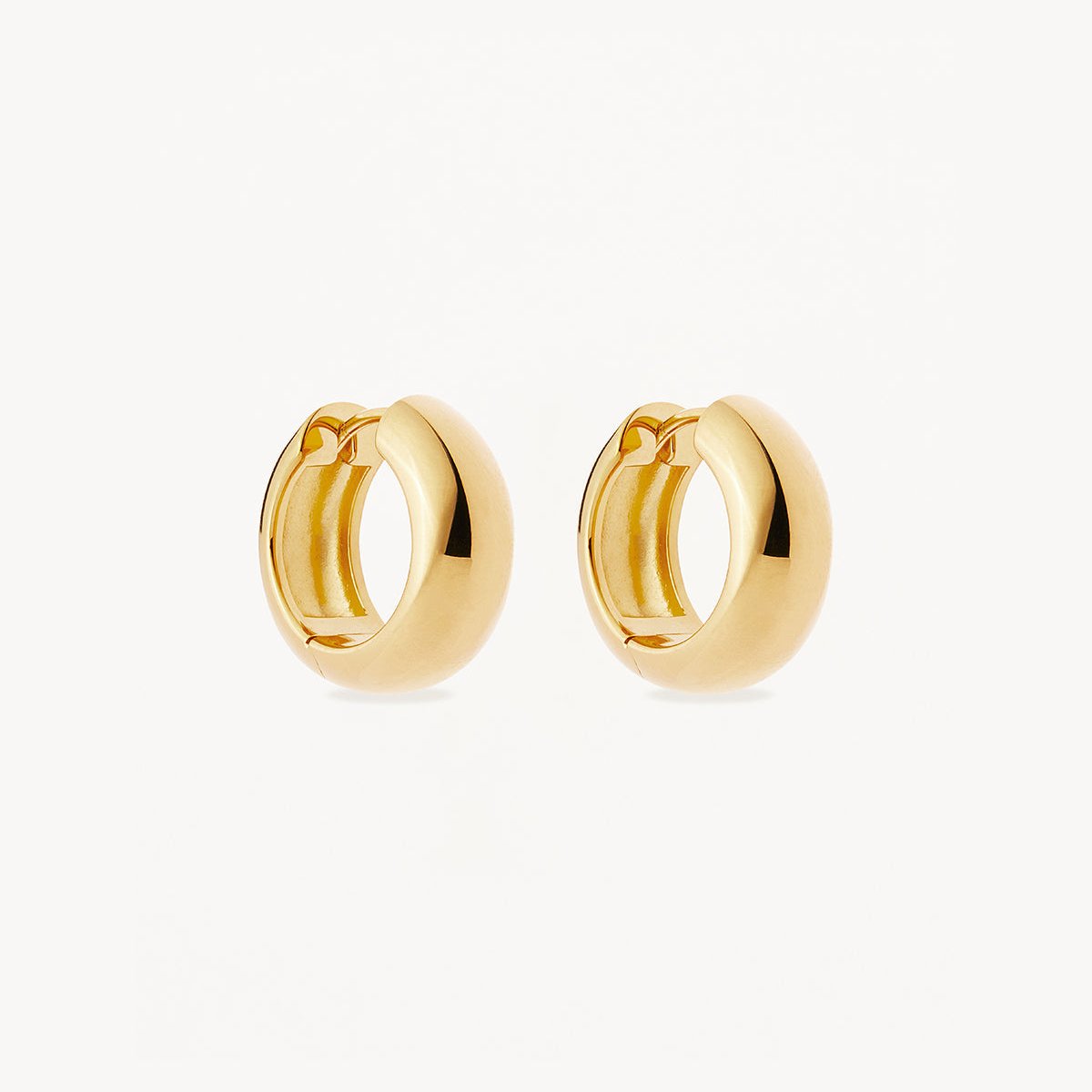 By Charlotte Bold Small Hoop Earrings, Gold or Silver