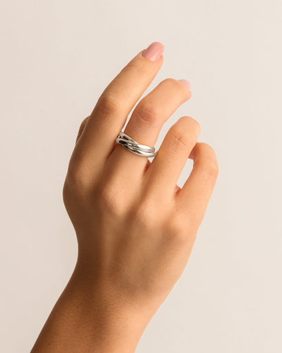 By Charlotte Now and Forever Ring, Gold or Silver