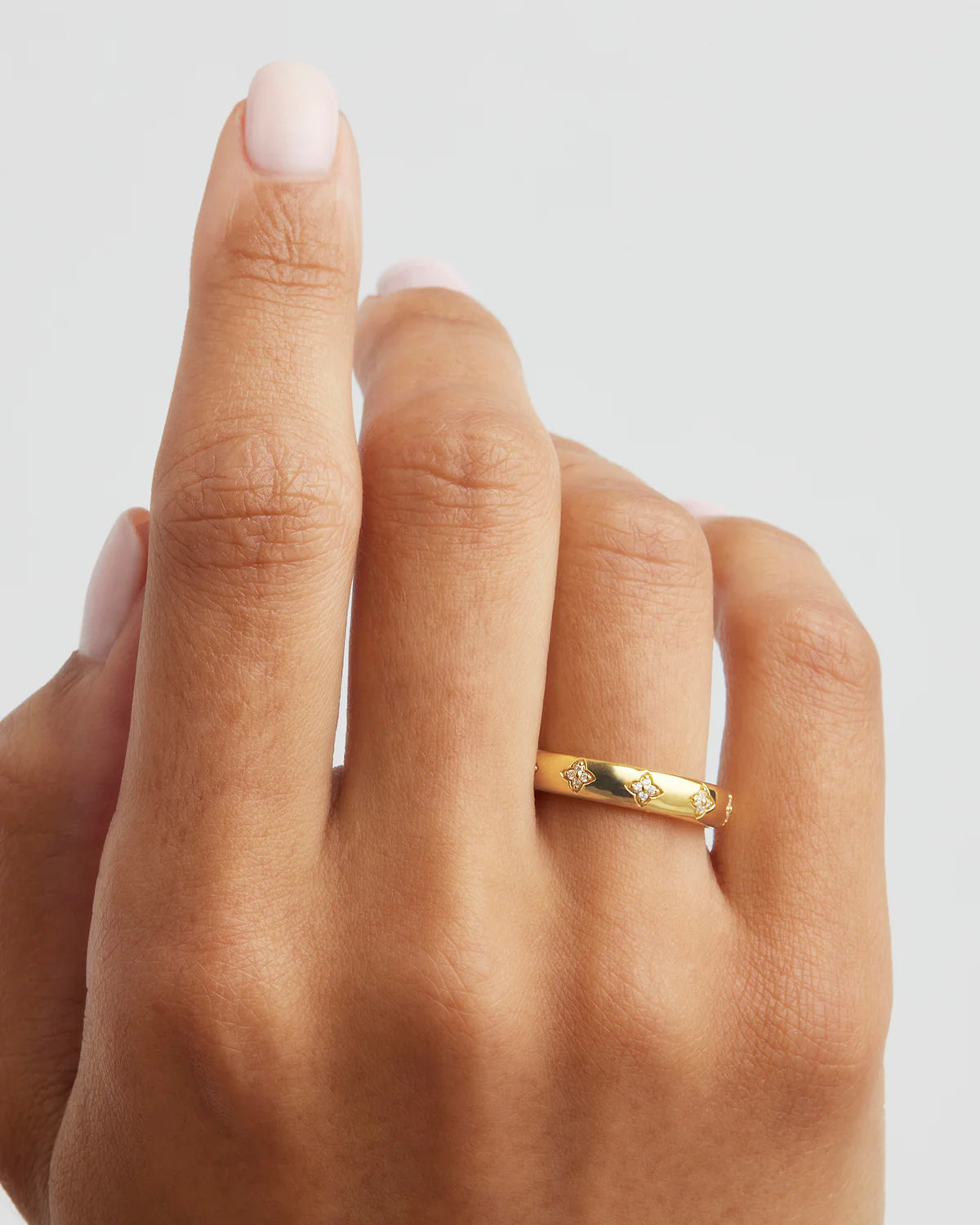 By Charlotte Bloom With You Lotus Ring, Gold