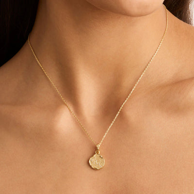 By Charlotte Cosmic Love Reversible Annex Link Pendant, Gold