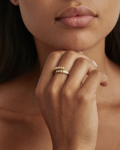 By Charlotte Endless Tides Ring, Gold