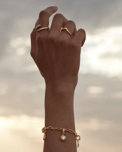 By Charlotte Endless Tides Ring, Gold