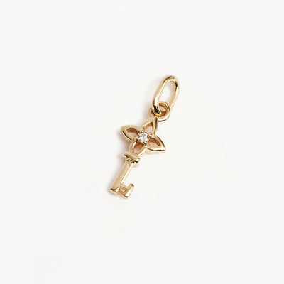 By Charlotte Key To My Heart Pendant, Gold