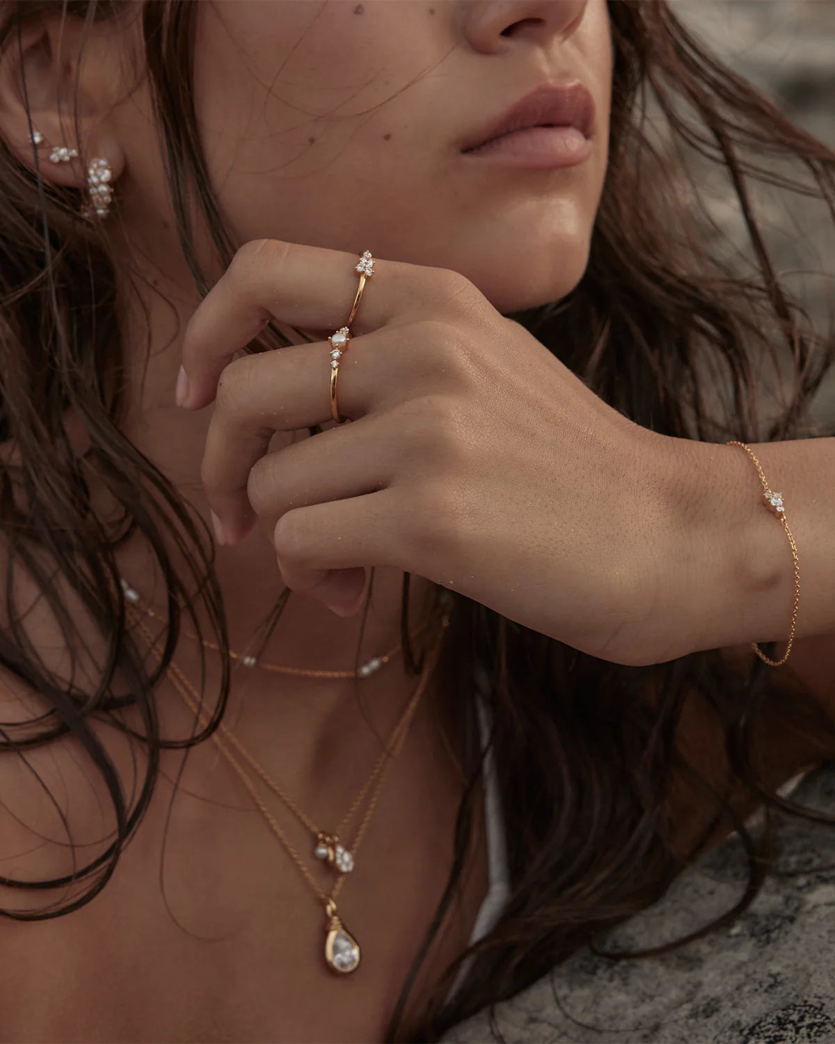 By Charlotte Mist Ring, Gold