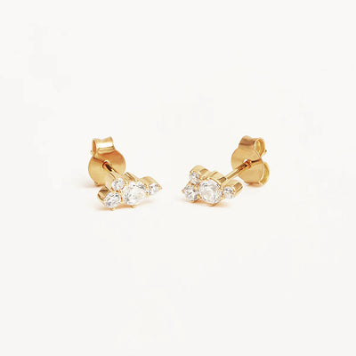 By Charlotte Mist Stud Earrings, Gold