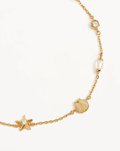 By Charlotte Ocean Dreaming Bracelet, Gold