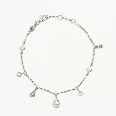 By Charlotte Ocean Mist Bracelet, Silver