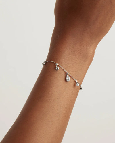 By Charlotte Ocean Mist Bracelet, Silver