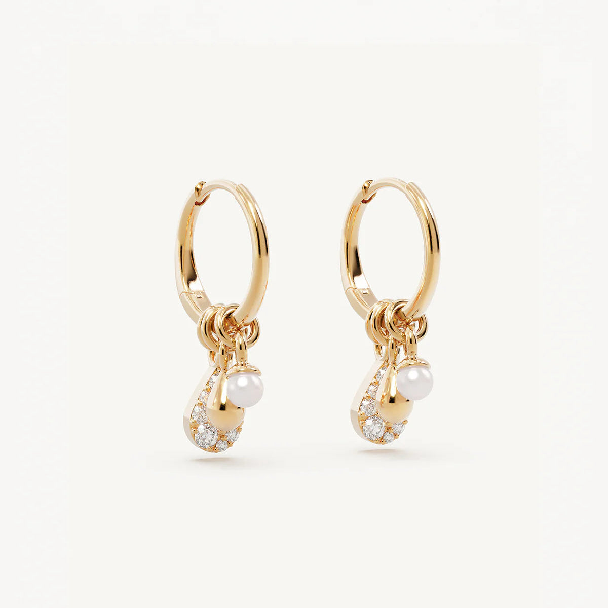By Charlotte Ocean Mist Hoops, Gold