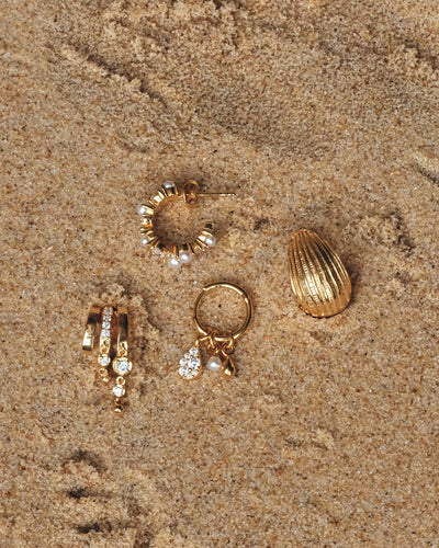 By Charlotte Ocean Mist Hoops, Gold
