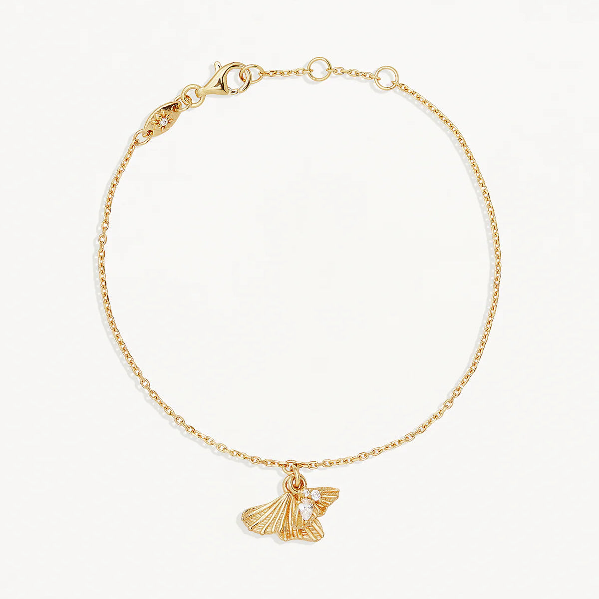 By Charlotte Ocean Whisper Bracelet, Gold