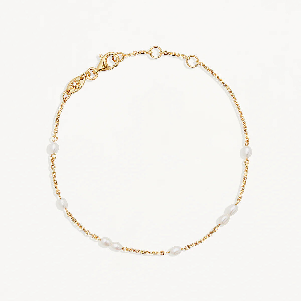 By Charlotte Serene Dreams Pearl Bracelet, Gold