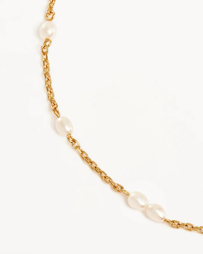 By Charlotte Serene Dreams Pearl Bracelet, Gold