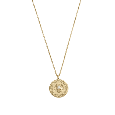 Kirstin Ash Solace Coin Necklace, Gold