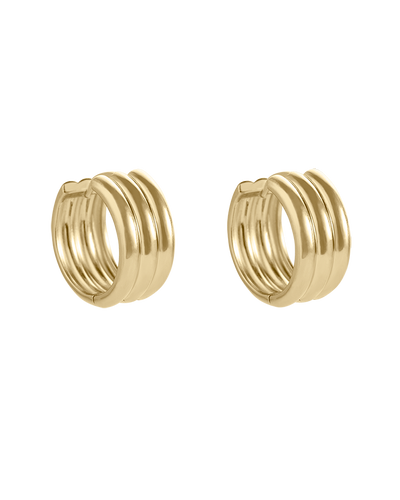 Kirstin Ash Steadfast Hoops, Gold