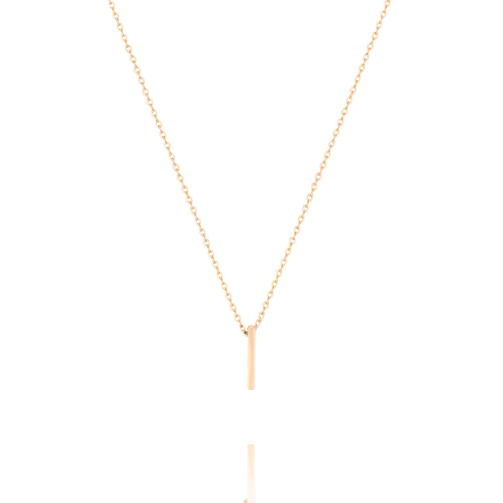 Linda Tahija Letter Necklace, Gold (A-Z)