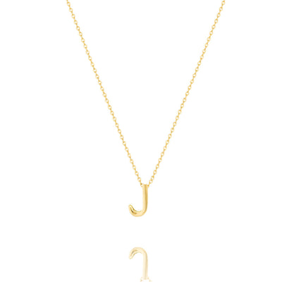 Linda Tahija Letter Necklace, Gold (A-Z)