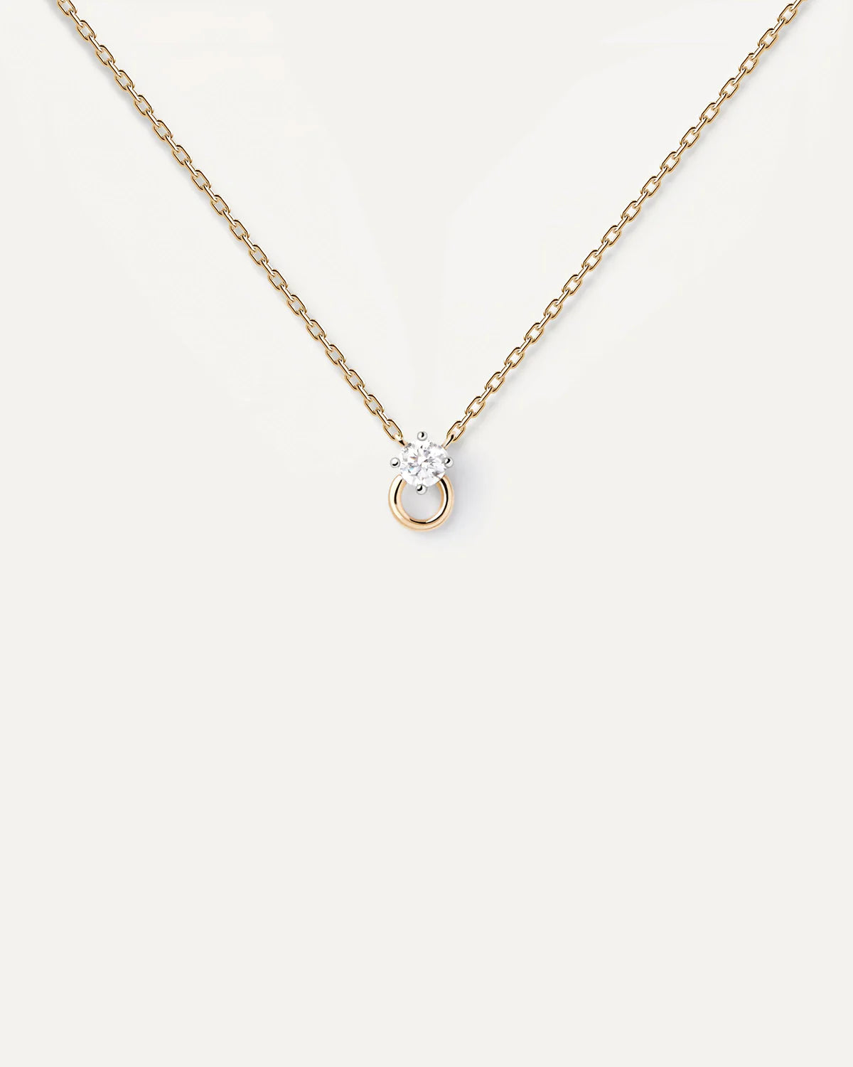 PD Paola Fine 18k Gold Diamond Ari Necklace