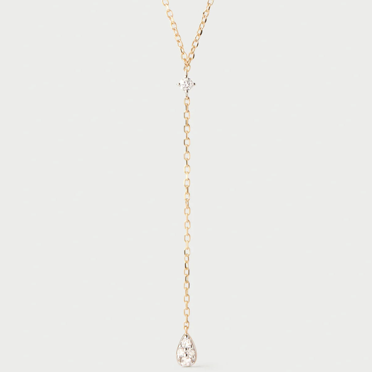 PD Paola Fine 18k Gold Diamond Lagoon Necklace