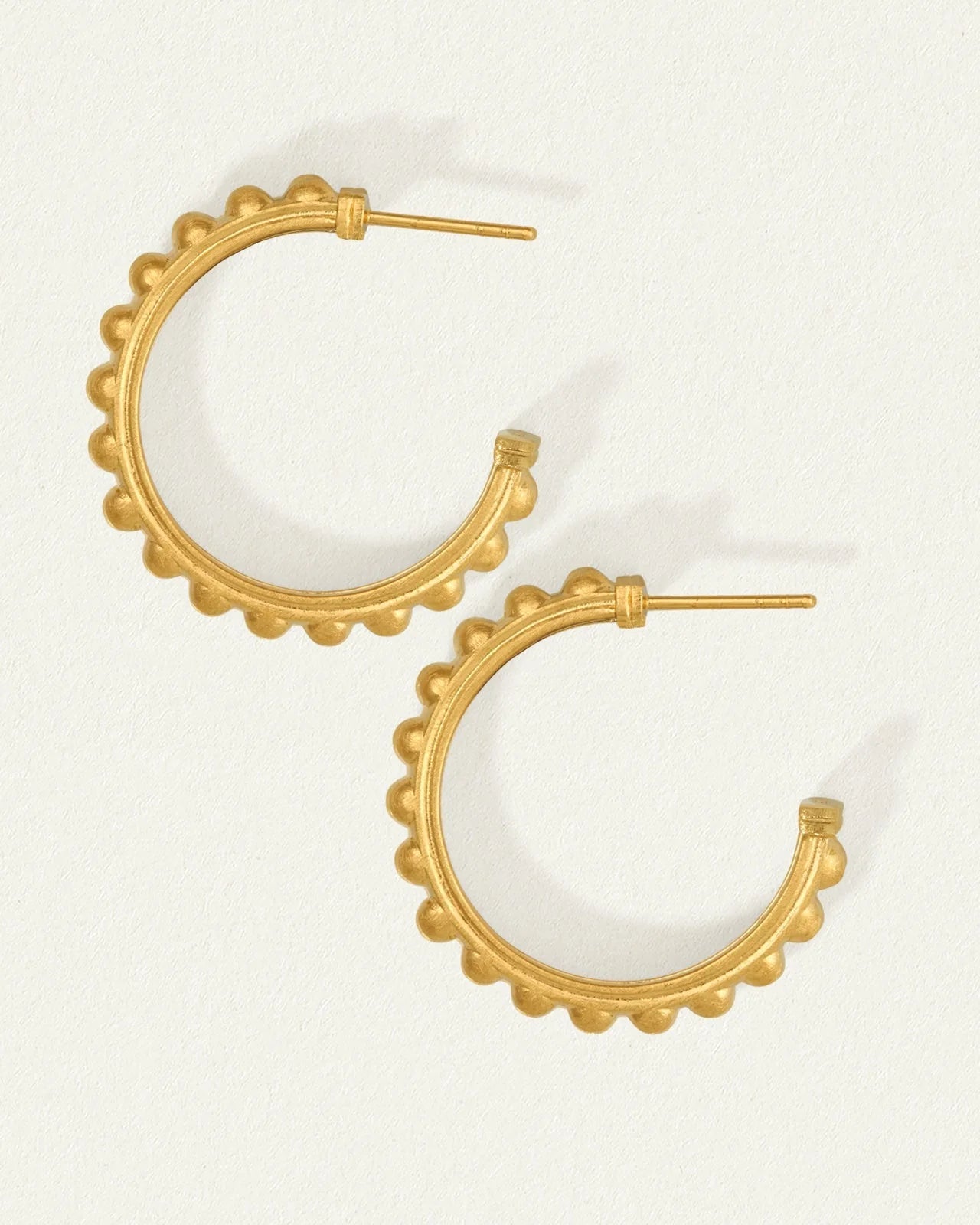 Temple of the Sun Roma Hoops, Gold