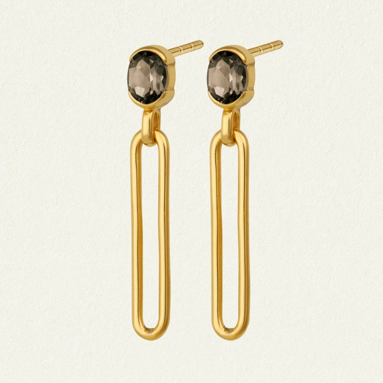 Temple of the Sun Tara Earrings, Gold