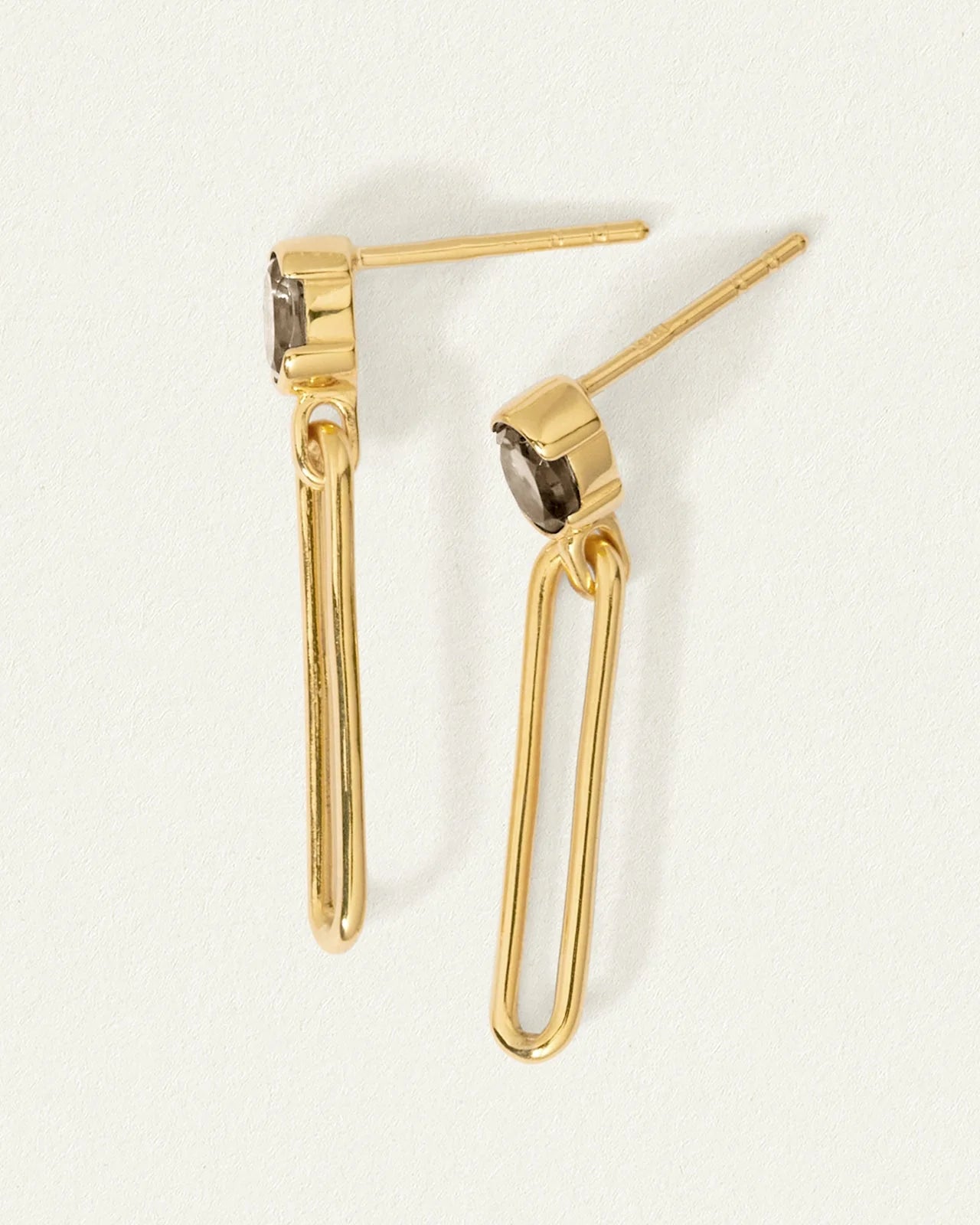 Temple of the Sun Tara Earrings, Gold