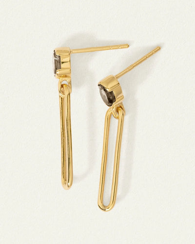 Temple of the Sun Tara Earrings, Gold