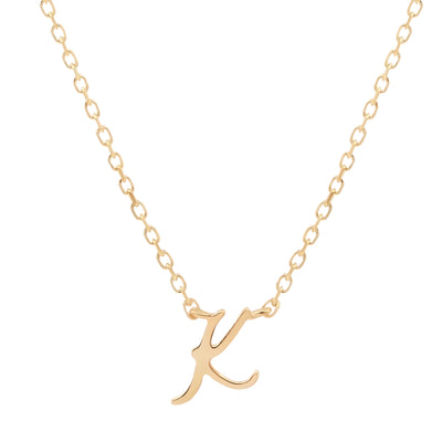 By Charlotte 14k Gold Love Letter Initial Necklace