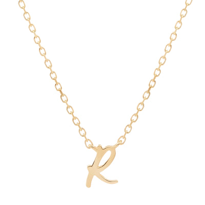 By Charlotte 14k Gold Love Letter Initial Necklace