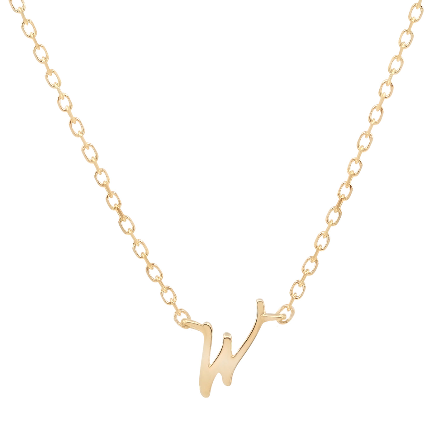 By Charlotte 14k Gold Love Letter Initial Necklace