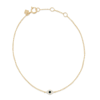 By Charlotte 14k Gold Evil Eye Bracelet