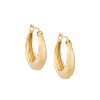 Kirstin Ash Glow Hoops, Gold