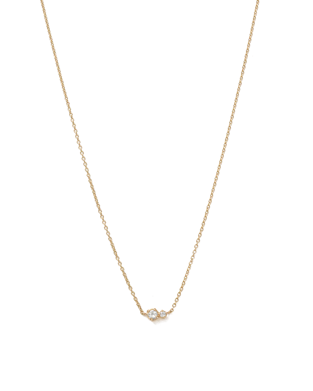 Kirstin Ash 9k Gold Paloma Topaz Necklace