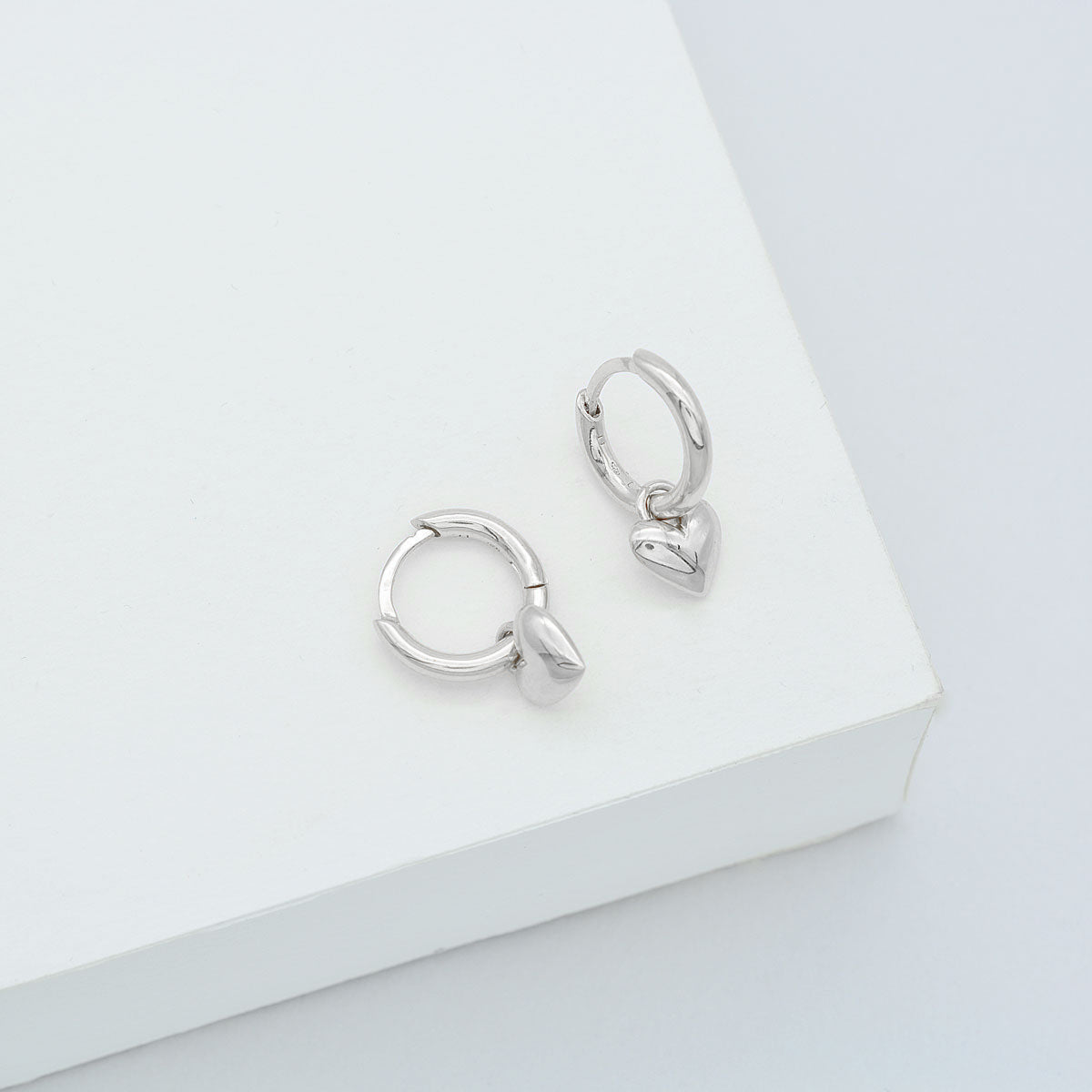 Linda Tahija Amore Classic Huggie Earrings, Gold or Silver