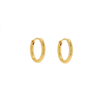 Linda Tahija Max Huggie Earrings, Gold